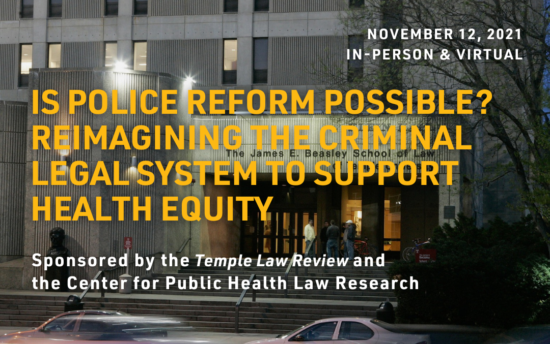 Is Police Reform Possible 2021 Symposium